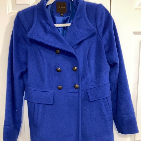 The Limited size small royal blue heavy coat - Picture 1 of 6